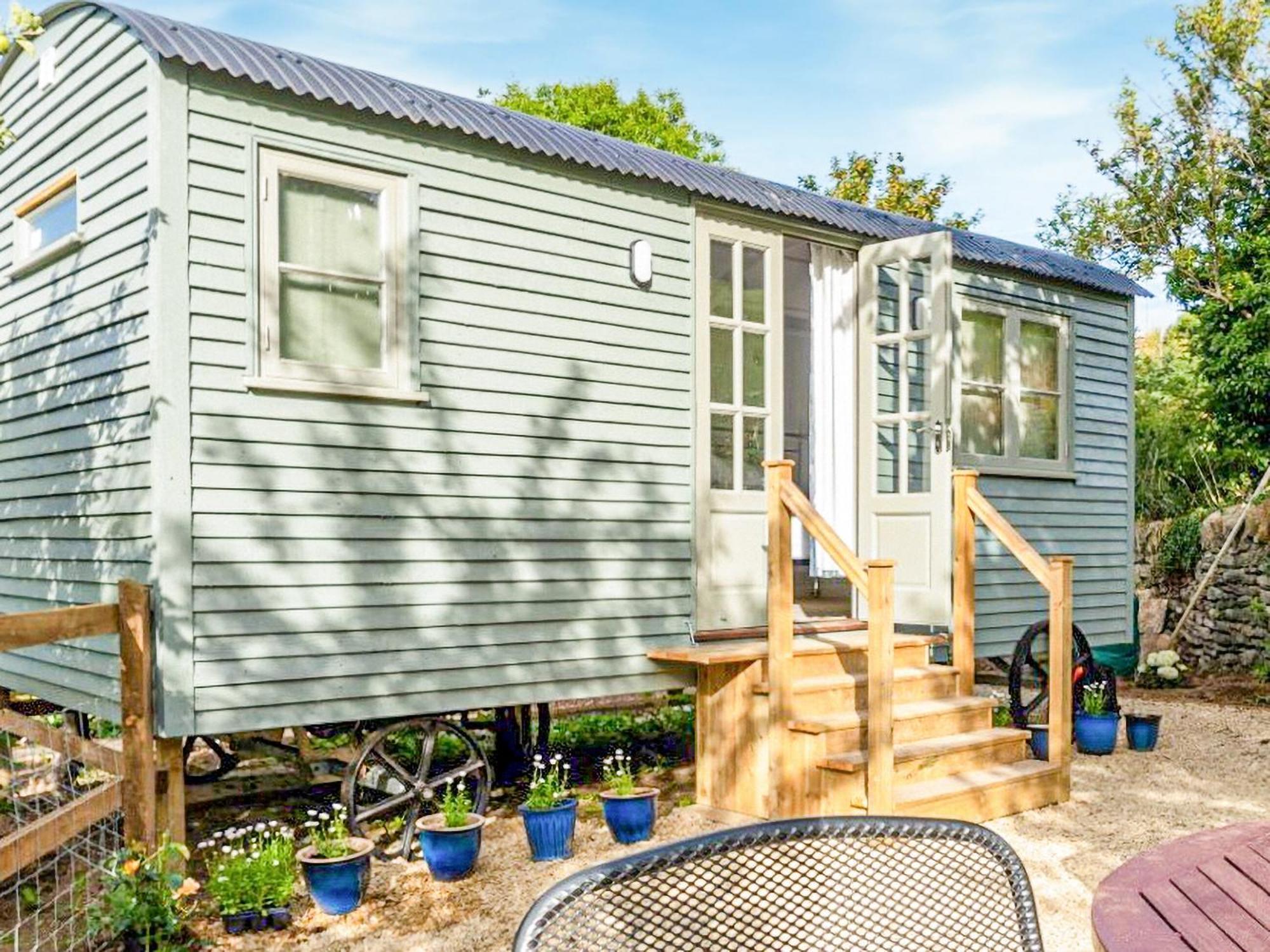 Fig Tree Shepherds Hut Bridport Ngoại thất bức ảnh